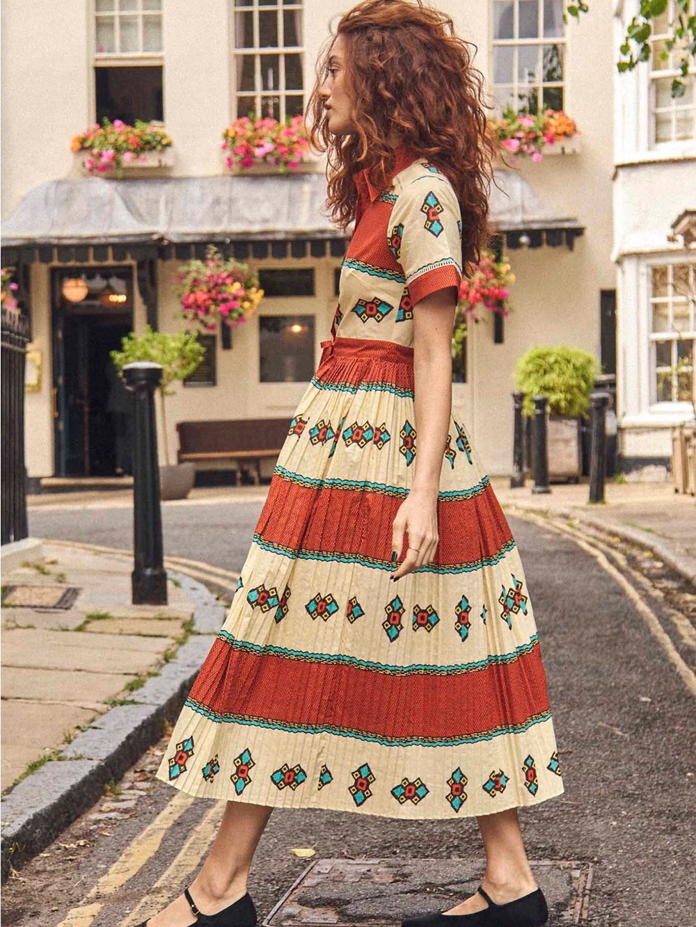 HUNTER BELL Colby Dress in Diana Print